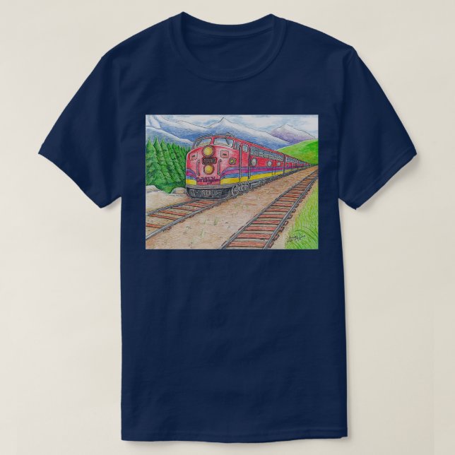 Locomotive 9 T-Shirt (Design Front)