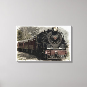 Locomotive Canvas Print