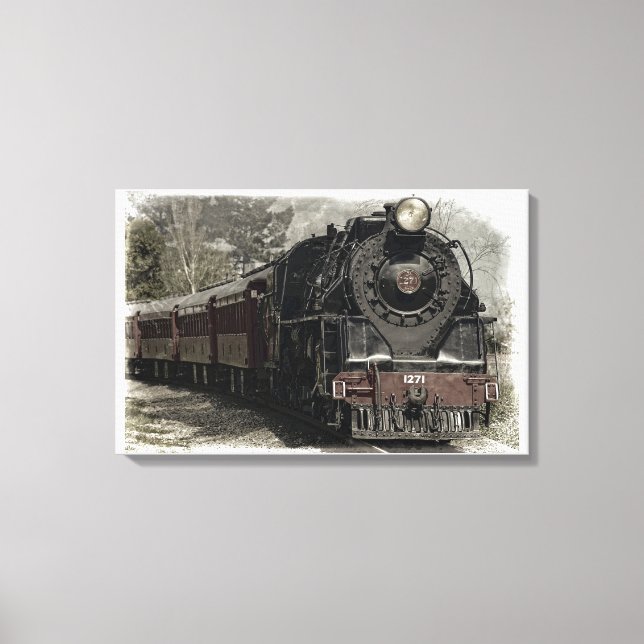 Locomotive Canvas Print (Front)