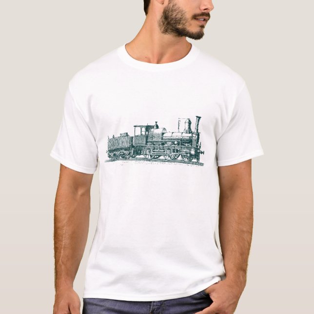 Locomotive - Dark Green T-Shirt (Front)