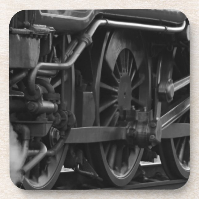 Locomotive mechanic school coaster (Front)