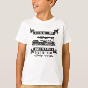 Locomotive Railroad Trains Train Driver Gift Idea T-Shirt