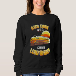 Locomotive Steam Locomotive Train Guide Sweatshirt