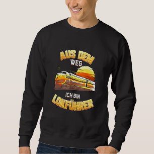 Locomotive Steam Locomotive Train Guide Sweatshirt