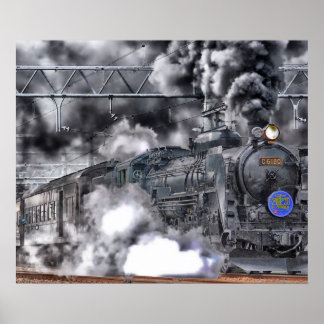 Locomotive / Train Photo Poster