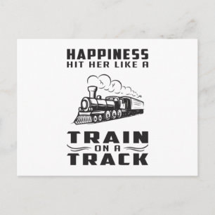 Locomotive Trains Railroad Train Driver Gift Idea Postcard