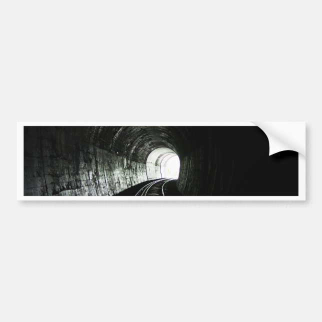 Locomotive tunnel bumper sticker (Front)