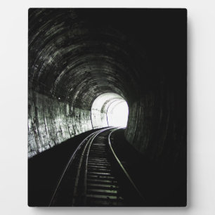 Locomotive tunnel plaque