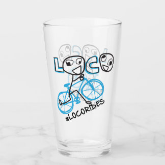 LOCORides pint glass