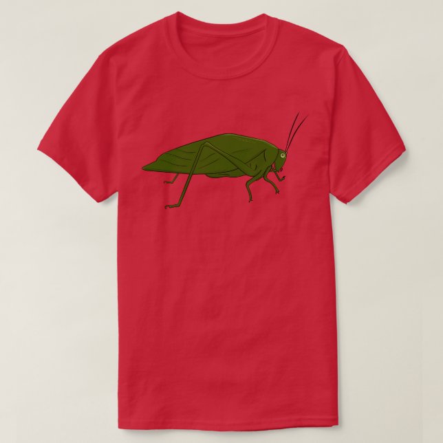 Locust Grasshopper Insect Etmonology T-Shirt (Design Front)