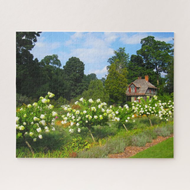 Locust Grove New York.Christmas Greetings Jigsaw Puzzle (Horizontal)