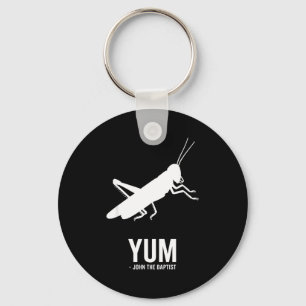 Locust John The Baptist Funny Christian New Testam Key Ring