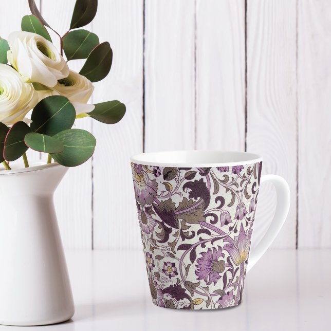 Lodden Wildflower Floral William Morris Latte Mug (Creator Uploaded)