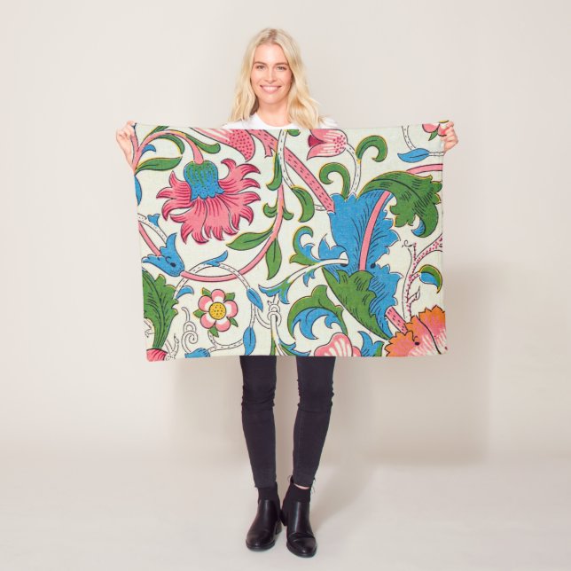 Lodden, William Morris Fleece Blanket (In Situ)