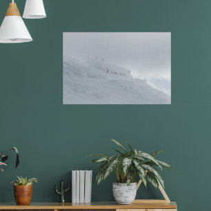 Lodge Draga Karolina on big mount Snežnik Slovenia Poster