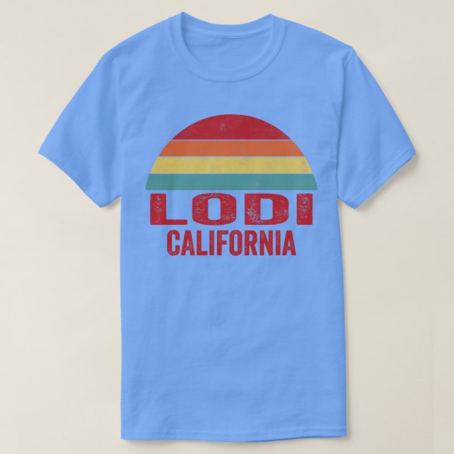 Lodi California T-Shirt (Design Front)