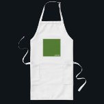 Loerie green colour name long apron<br><div class="desc">Loerie green colour name</div>