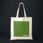 Loerie green colour name tote bag<br><div class="desc">Loerie green colour name</div>