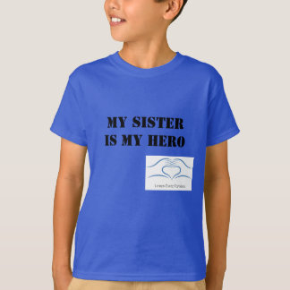 Loeys-Dietz My Sister Is My Hero Raglan Shirt