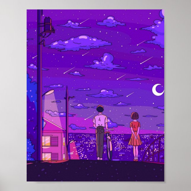 Lofi Aesthetic  Poster (Front)