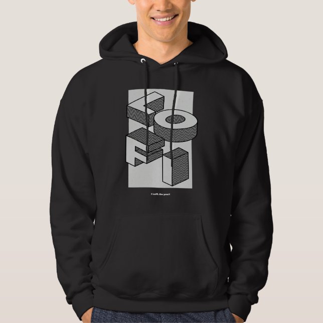 Lofi  Music Cool LoFi Music   Aspie Hoodie (Front)