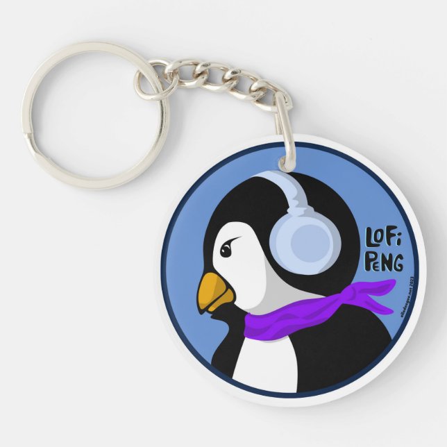 LoFi Peng Key Ring (Front)