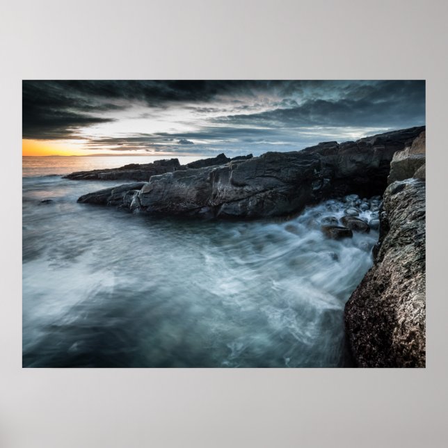 Lofoten Coast Poster (Front)