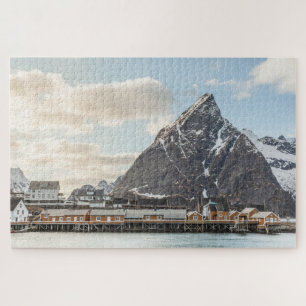 Lofoten Fishing Village Jigsaw Puzzle