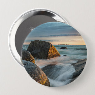 Lofoten Islands Norway 10 Cm Round Badge