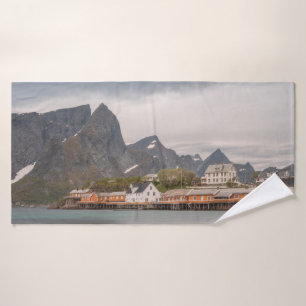 Lofoten Islands Norway Bath Towel