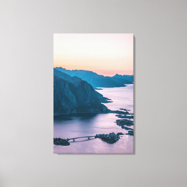 Lofoten Islands Norway Canvas Print (Front)
