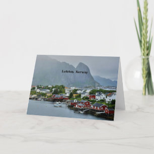 Lofoten Islands, Norway Card