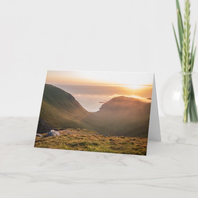 Lofoten Islands Norway Card (Front)