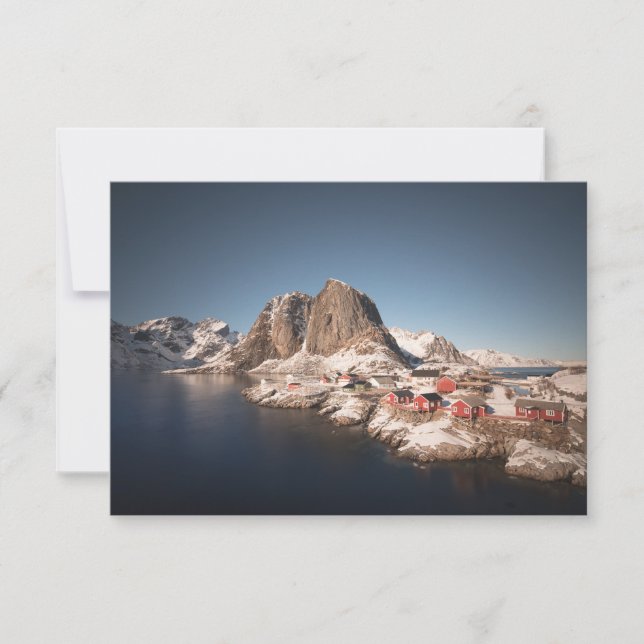 Lofoten Islands Norway Card (Front)