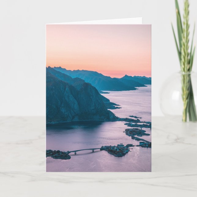Lofoten Islands Norway Card (Front)