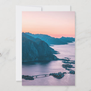 Lofoten Islands Norway Card