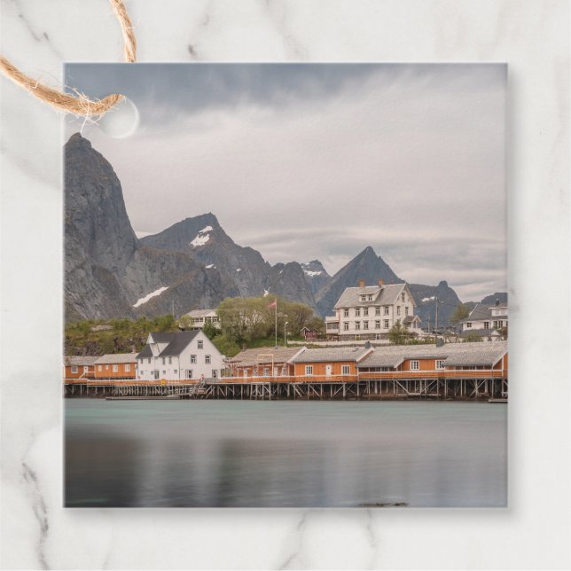 Lofoten Islands Norway Favour Tags (Front)