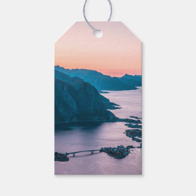 Lofoten Islands Norway Gift Tags (Front)