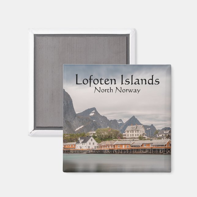 Lofoten Islands Norway Magnet (Front/Back)