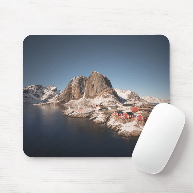 Lofoten Islands Norway Mouse Pad (With Mouse)