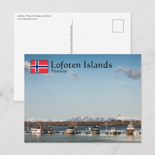 Lofoten Islands Norway Postcard