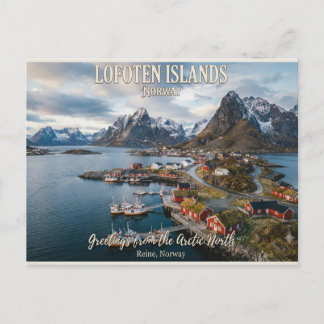 Lofoten Islands Norway Postcard