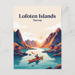 Lofoten Islands, Norway Postcard