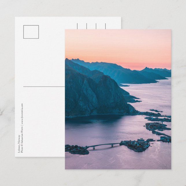 Lofoten Islands Norway Postcard (Front/Back)