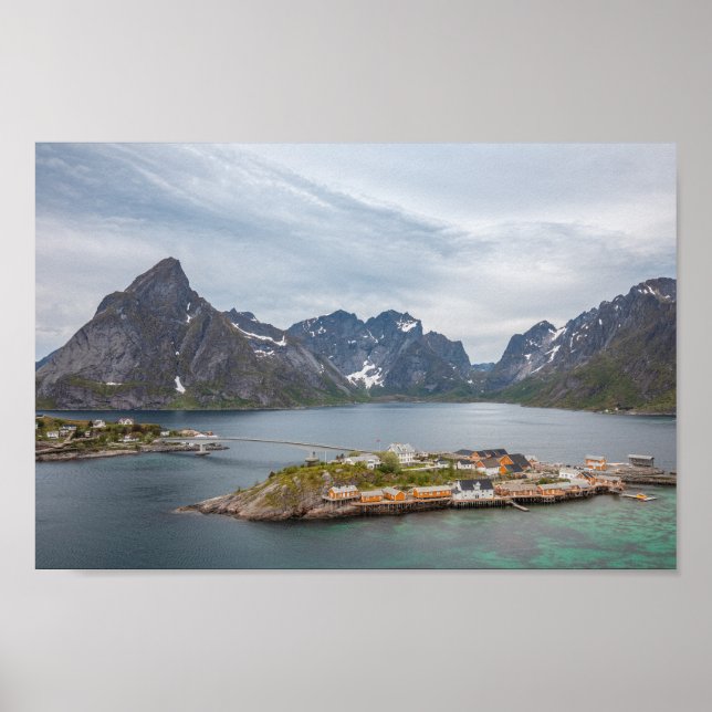Lofoten Islands Norway Poster (Front)