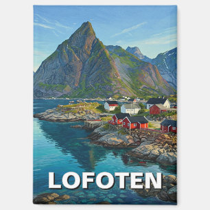Lofoten Norway Travel Magnet