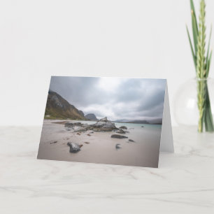 Lofoten Ramberg Beach Card