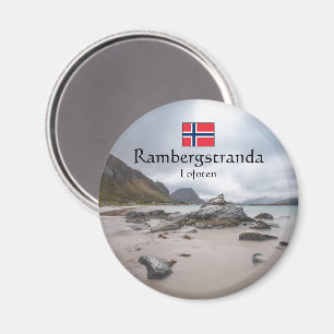 Lofoten Ramberg Beach Magnet