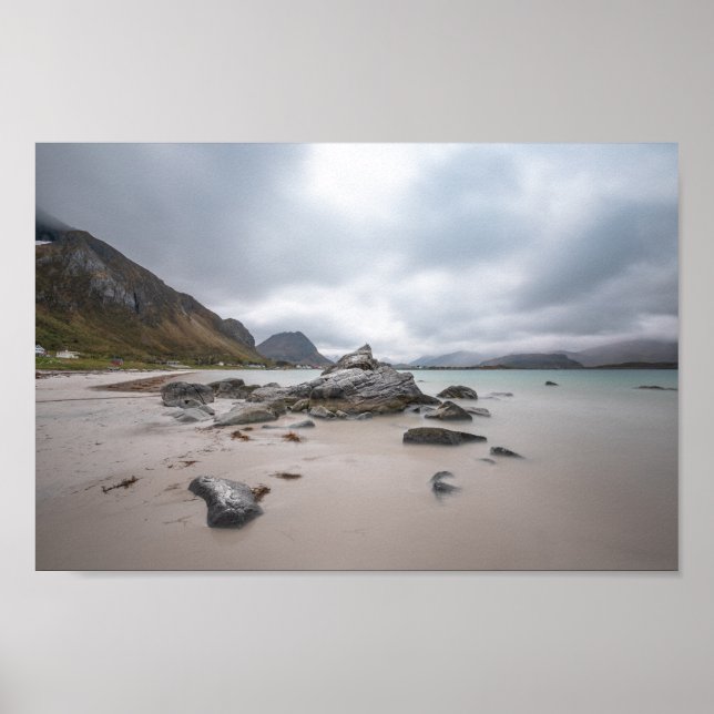 Lofoten Ramberg Beach Poster (Front)