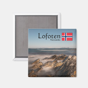 Lofoten Rost Souvenir Magnet
